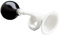 Electra Bicycle Electra Bugle Horn Fahrrad Ball Hupe Tröte Klassisch Retro Signal Klingel, 5409, Farbe weiß