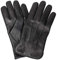 Hand Fellow Herren Lederhandschuhe Fleecefutter Warme Winterhandschuhe Touchscreen-kompatibel (Original schwarz, Medium)