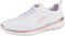 Skechers Flex Appeal 3.0 First Insight, Sneakers Mujer, Blanco (White Mesh Rose Gold Trim), 40 EU