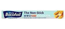 Bacofoil Aluminium Non-Stick Kitchen Foil Refill, 20m x 12in