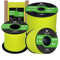 Abma Cord Paracorde 2mm Corde 50m 100% Nylon 1 Brin Type I Corde de Survie, Corde Extérieure - Max. 45 kg - Néon Jaune