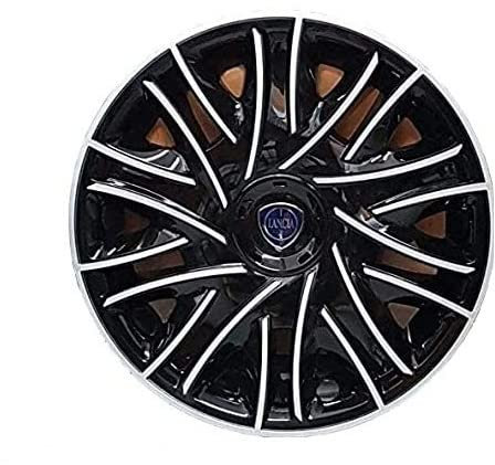 FCA | Coppa Ruota Borchia Lancia Ypsilon 2018 | Ricambio Originale Codice 735686258, Plastica, Argento