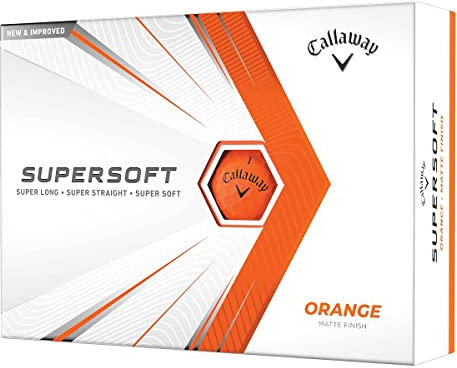 Balles de golf Callaway Supersoft 2021.