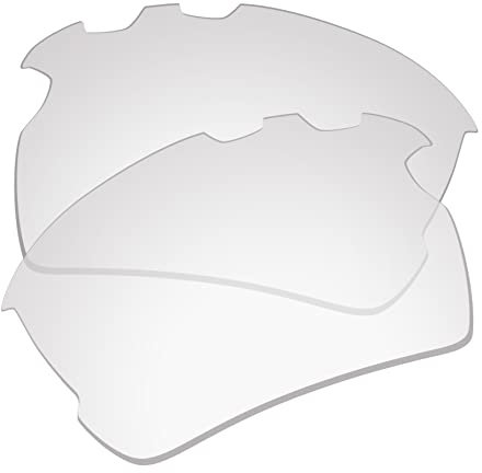 EZReplace Ersatzgläser für Oakley Flak 2.0 XL Vented OO9188 Sonnenbrillen (nicht polarisierte Gläser) - Passend für Oakley Flak 2.0 XL Vented Rahmen (Kristallklar)