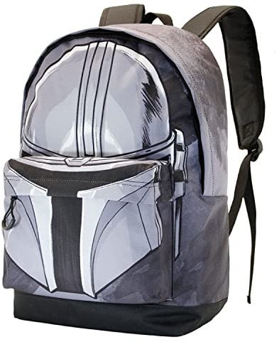 The Mandalorian Helmet-FAN HS Rucksack, Grau