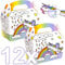 12x Mitgebselbox * EINHORN * für Kindergeburtstag | Geschenkboxen für Mitgebsel aus Pappe | Partybox mit Tragegriff | Partytüten Unicorn Einhörner