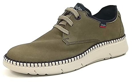 Callaghan Zapato de Nobuk con cordoneras, Plantillas extraíbles y Suela de Goma - 53500