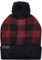 Urban Classics Pom Beanie Frauen Mütze schwarz/rot 100% Nylon Basics