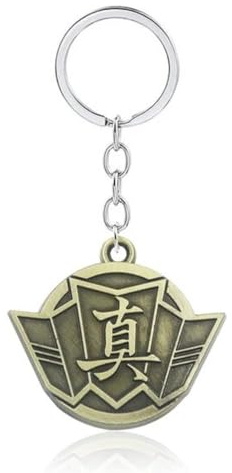 Pinstant Tojo Clan Majima Family Japan Japanese Daimon Yakuza Crest Sigil Keychain Keyring Key Chain Ring