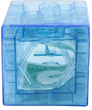 Money Maze Bank - Puzzle Coin Box Set - Money Saving Cube Toys For Kids And Adults - Unique Money Storage | Money Banking Play Toys | Labyrinth Puzzle-Spiele für Kinder und Erwachsene