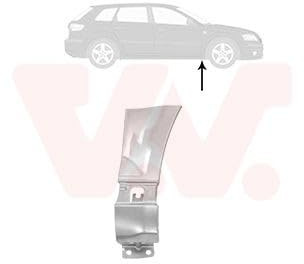 VAN WEZEL Kotflügel 0332156 vorne rechts | Kompatibel mit: AUDI A3, A3 Sportback