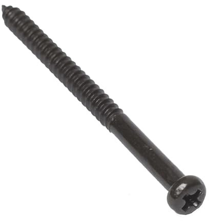 Göldo Bass PU Schrauben 10er Set Schwarz SR1SB - Bass-Ersatzteil