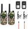 Radioddity PR-T3 Walkie Talkie für Kinder 16 Kanäle PMR446 Funkgerät für 3-12 Jahre Kinder VOX mit Taschenlampe 4KM Reichweite für Abenteuer, Outdoor, Camping, 2 Stücke