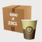 COVR Gobelet Carton Décor Café (25cl - 8oz / 1000 unités)