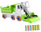 Baoblaze Construction Vehicle Toy Lift Engineering Car Crane Educational Automatic Bead Sweeper Truck for Kids Birthday Gifts Children, Transport truck