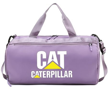 Reisetasche für Ca.TER-Pillar, Raumgestaltung mit großer Kapazität, Weekender für Reisen, Sport, Fitness, Kapazität(Purple)