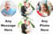 24 x Pre Cut Personalised Photo/Logo Cupcake Toppers on Premium Edible Wafer Paper