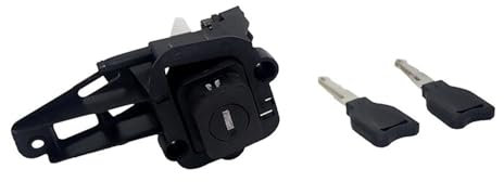 Cerradura Maletero para Clio MK2 II 1998-2001 AL140 7701471225 Cerradura DE Cilindro Trasero DE Maletero con 2 Llaves Actuador Bloqueo Maletero