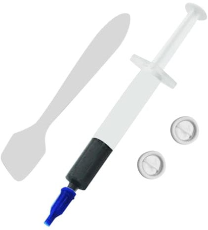 Veemoon 1Set Thermal Paste Kit for CPU GPU Ic Chip Non Conductive Cooling Grease with Applicator Gloves High Adhesion Nano Molecular Technology for Efficient Heat Transfer