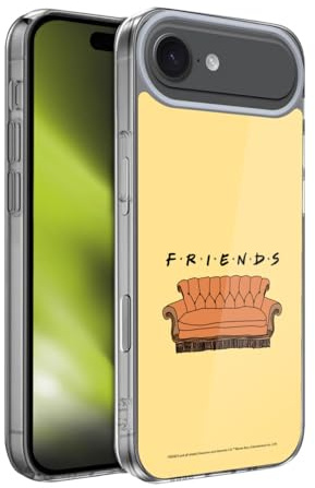 Head Case Designs sous Licence Officielle Friends TV Show Canapé Iconique Coque en Gel [Protection de Qualité Militaire] Compatible avec Apple iPhone 17 Air
