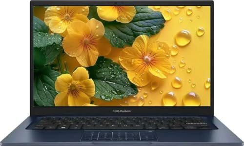 ASUS Ordinateur portable Vivobook 14, écran LED FHD 14 (1920 x 1080), Intel i5-1334U, 10 cœurs, 16 Go de RAM DDR4, SSD PCIe de 1 To, HDMI, bleu silencieux, Windows 11 Home, TWE tapis de souris