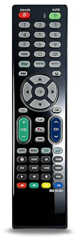 Universalfernbedienung für Alle Fernseher, Blu-ray/DVD Player, Soundbars, Streaming-Media-Player, Universal Fernbedienung, 3 Meter Funkreichweite, für TV Verschiedener Marken