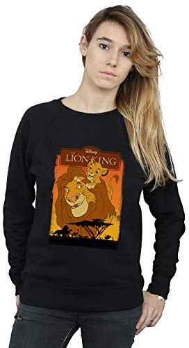 Disney Women's The Lion King Simba and Mufasa Sweatshirt