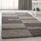 HomebyHome Shaggy Teppich Wohnzimmer 240 x 340 cm - Hochflor Teppich Taupe Extra Weich und Flauschig - Bettvorleger Teppich für Schlafzimmer, Küchenläufer - Carpet, Halı, Kilim