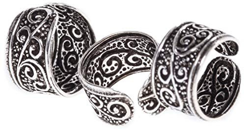 WINDALF Celtic Art Vintage Ohrklemme LEA 6 mm Celtic Lebens Spiralen Ohrschmuck 925 Sterlingsilber