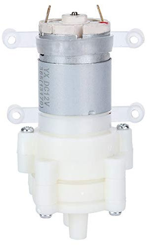 Pompa Acqua a Membrana, Pompa Diaframma Elettrica, 6‑12V Pompa dell'Acqua a Membrana per Acquario 365 DC Mini Pompa elettrica per Acquario per Carro Armato di Pesce della Macchina del tè