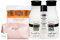 SET A-QUOLINA CIOCCOLATO BIANCO : BAGNO SCHIUMA 250ML+LATTE CORPO 250ML+PROFUMO 150ML +MELISSA POCHETTE +SPUGNA