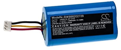 vhbw Akku kompatibel mit Gardena ComfortCut 8893, 8895 Elektrowerkzeug (1500 mAh, Li-Ion, 7,4 V)