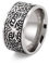 TEAMER Vintage Baum des Lebens Ring Amulett Wikinger Keltischer Knoten Herren Ringe Edelstahl Schmuck (Baum des Lebens 1, 8)