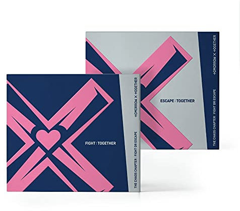 TOMORROW X TOGETHER TXT THE CHAOS CHAPTER : FIGHT OR ESCAPE TOGETHER Ver. [+Extra Photocard and Sticker] (SET (Both FIGHT : TOGETHER & ESCAPE : TOGETHER))