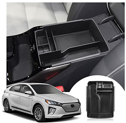 LFOTPP Ioniq Elektro EV Mittelkonsole Ablagefach, Auto Zubehör Mittelarmlehne Aufbewahrungsbox Original