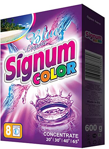 SIGNUM COLOR (8 WL) Waschpulver Waschmittel 600 g