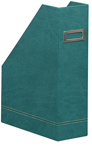 Rhodia 194548C Stehsammler 10x25x31cm Kunstleder, Pfaugrün