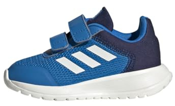 adidas Unisex Baby Tensaur Run Shoes, Blue Rush / Core White / Dark Blue, 26 1/2 EU