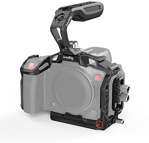 SMALLRIG R5C Camera Cage Handheld Kit para Canon R5 C con Top Handle, Full Cage, HDMI y USB-C Cable Clamp - 3891