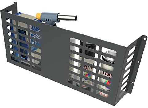 Stahl Wandmontage Aufbewahrungskorb Garage Büro Van Rack Dokumentenhalter
