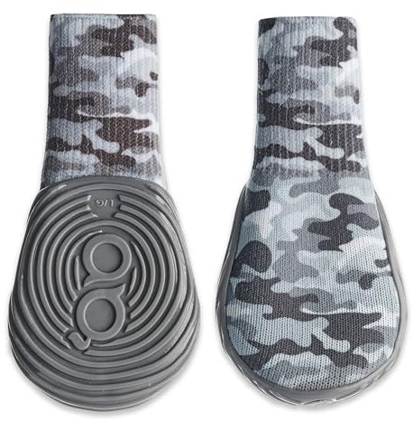 Hundeschuhe für alle Jahreszeiten/Gelände, Ultras (XXS, Camo), 2 Stück