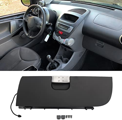 Shkalacar Remplacement de Couvercle de boîte à Gant,Loquet de boîte à Gants poignée Ouverte, Compatible avec Peugeot 107 Toyota AYGO Citroen C1 2005-2015 pour véhicules à Conduite à Gauche