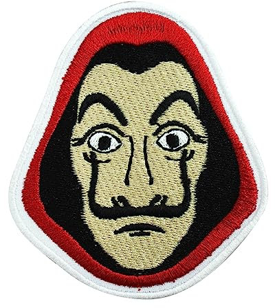 Aufnäher zum Aufbügeln oder Aufnähen, zum Aufbügeln oder Aufnähen, für Kleidung etc. 8 x 7 cm