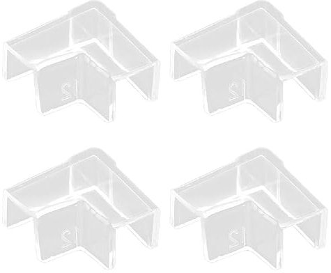 Aquarium Zubehör Fish Tank Edges Protector DIY Protective Edges Crashproof Acrylic Replacement Edges Protector Fish Tank Corner Protector Corner Fish Tank Corner Fish Tank Stand Aquarium Fish Tank