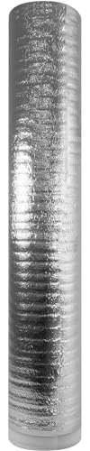 Aislante Térmico Acústico de Aluminio y Espuma Impermeable 0.6x2.5 m (1.5 m²) - Viviendas, Caravanas, Campers, Buhardillas, Uso Industrial