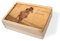 PHOTOCITY Scatola di legno personalizzata Memory Box 17x12cm Scatola portaoggetti con foto Scatola regalo di legno personalizzabile con testo (Personalizzata immagine)