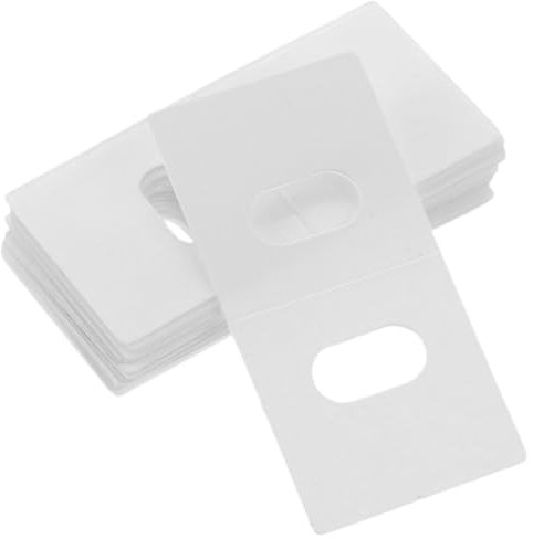 TOPBATHY 10pcs Vertical Blind Repair Tabs Clear Fixer Verticle Blinds Snap in Replacement Slats Parts Panels Blind Fixer Tabs for Sliding Door Blinds Replacement Slats