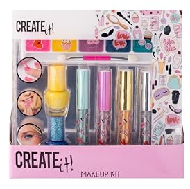 Create It! Metallic-Make-up-Set – Lipgloss + Lidschatten + Nagellack