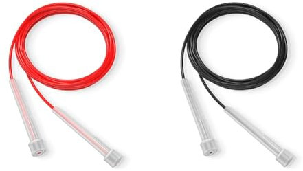 PORTENTUM Verstellbares Springseil für Speed Skipping - Leicht, für Damen & Herren