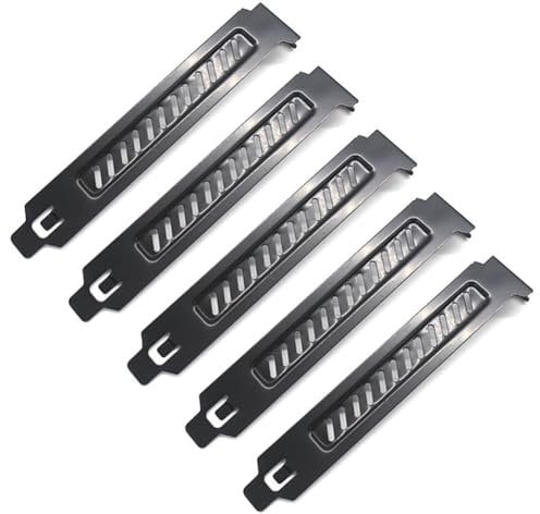 MSCHENZW PCI Slot Cover Dust Filter Blank Board Dust Filter PC Computer Case with Screws Pack of 5
